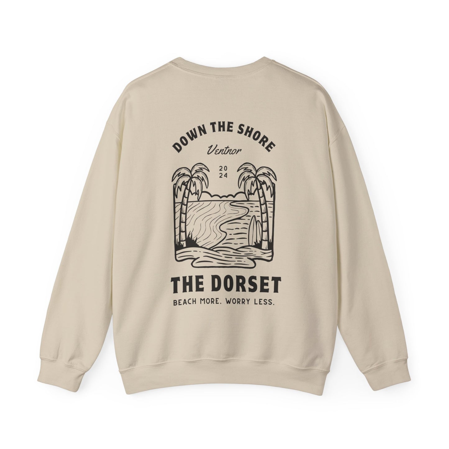 Down The Shore - Unisex Heavy Blend™ Crewneck Sweatshirt