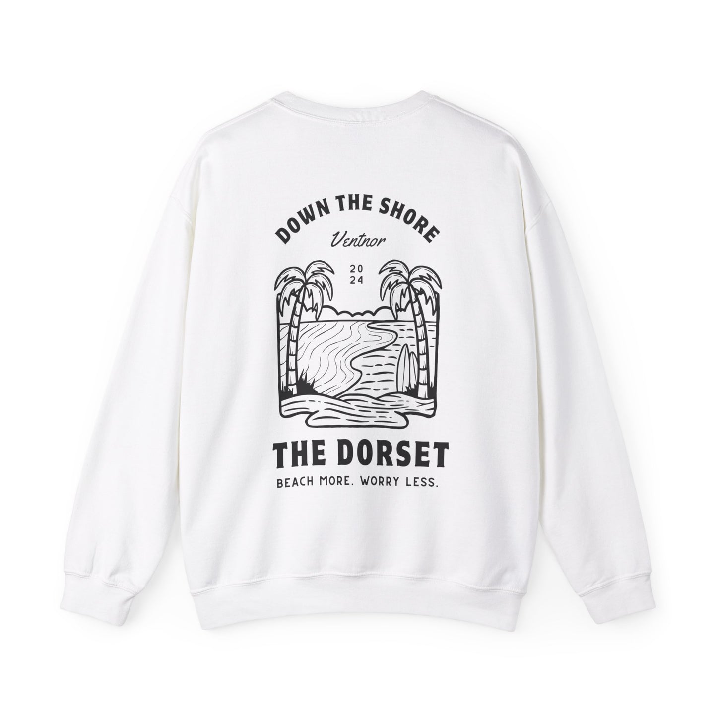Down The Shore - Unisex Heavy Blend™ Crewneck Sweatshirt