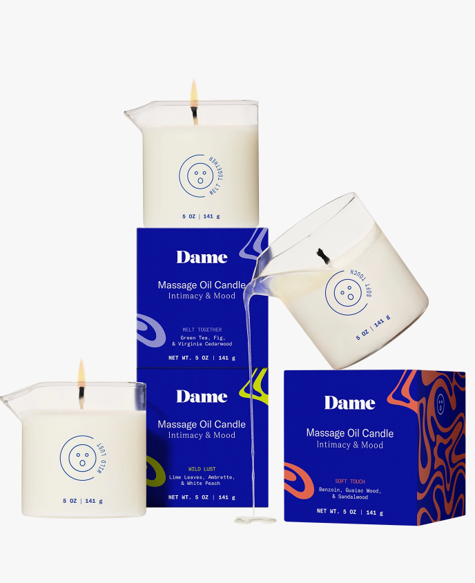 Dame Massage Oil Candle - Soft Touch Scent