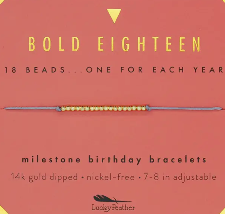 Milestone Bracelet - 18th