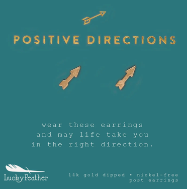 Positive Direction Earrings