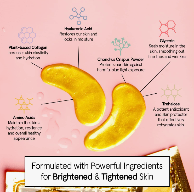 Grace & Stella Gold Energizing Eye Masks