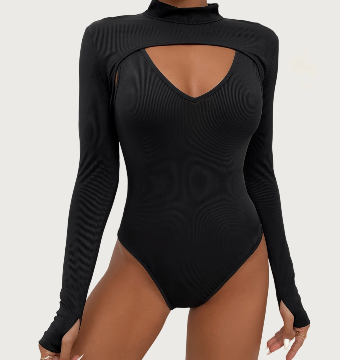Chic Cutout Bodysuit