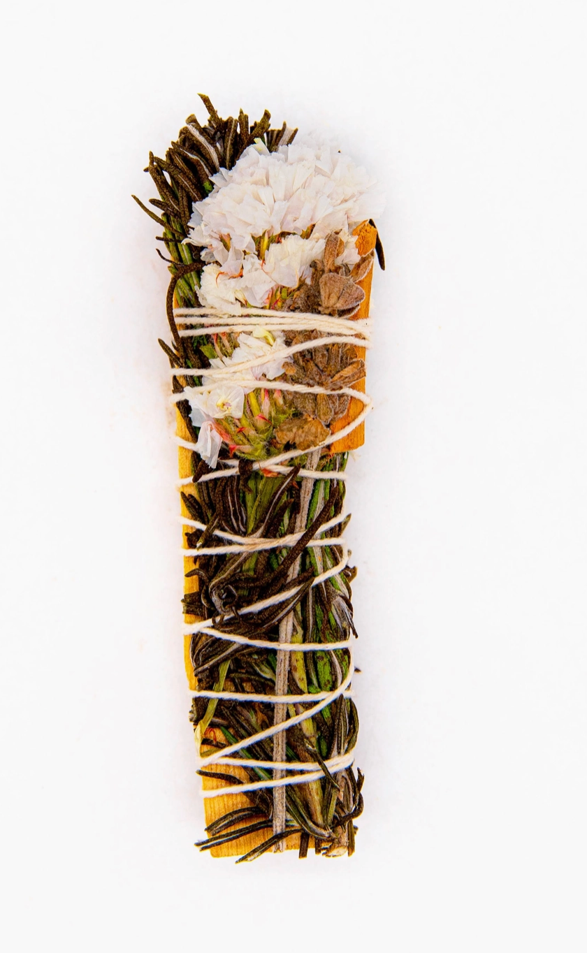 Palo Santo Floral Herb Smudge