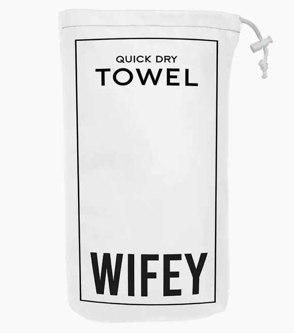 WIFEY- Quick Dry Beach Towel