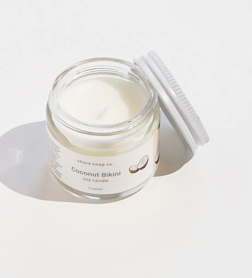 Shore Soap Co. Mini Candle 'Coconut Bikini'