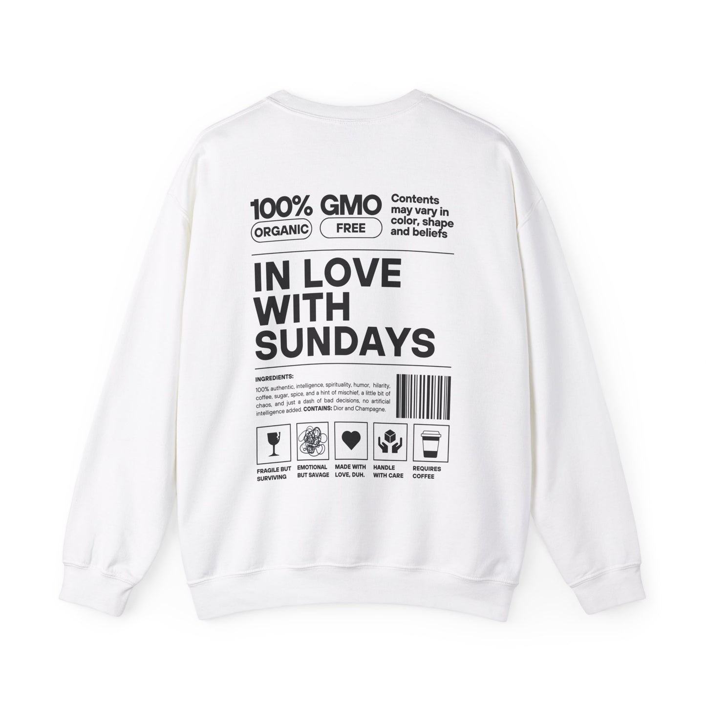 In Love With Sunday's Crewneck Sweatshirt