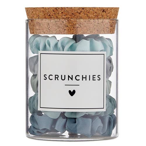 Satin Scrunchies Jar - Beach Ombre