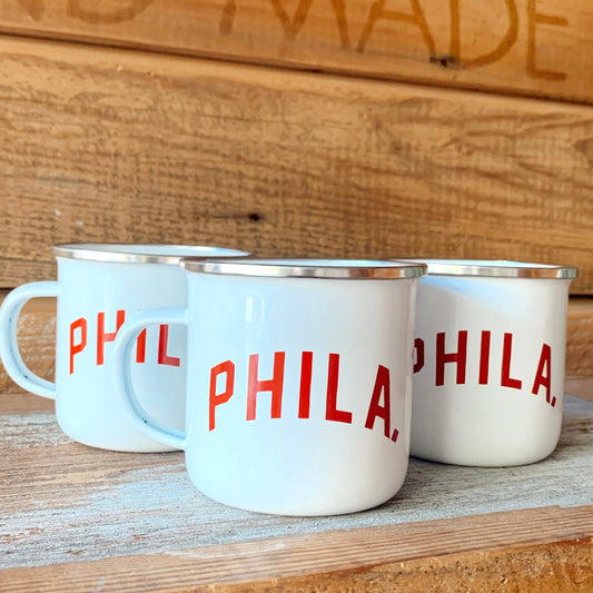 Philadelphia "Phila." Enamel Mug