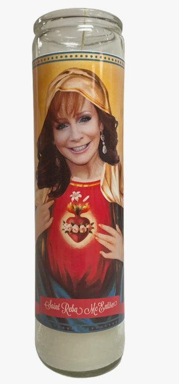 Reba Mcentire Devotional Prayer Saint Candle