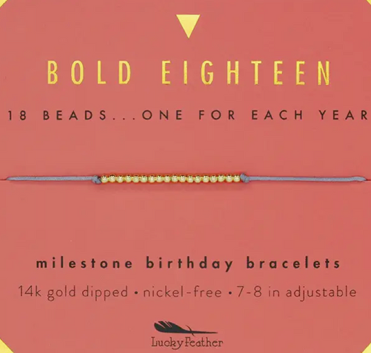 Milestone Bracelet - 18th