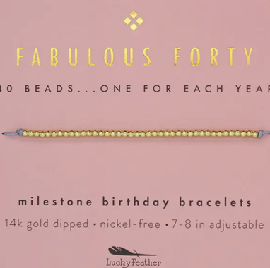 Milestone Birthday - Fabulous Forty