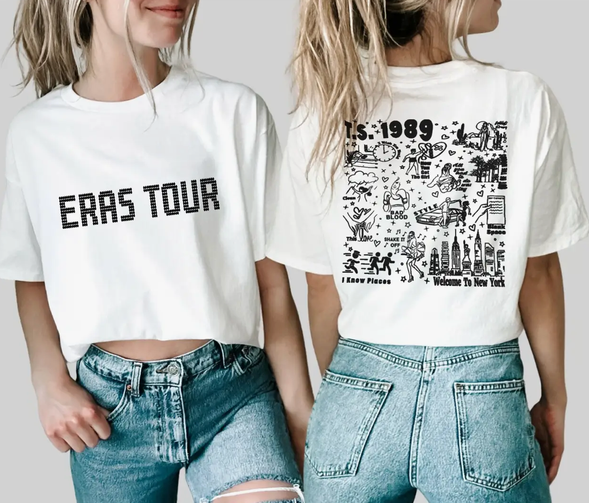 Eras Tour Concert Graphic Tee