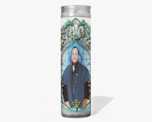 Luke Combs Saint Candle