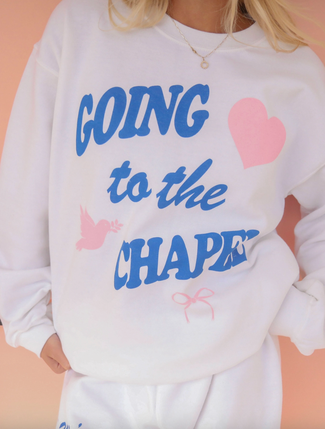 Going To the Chapel Sweat Set