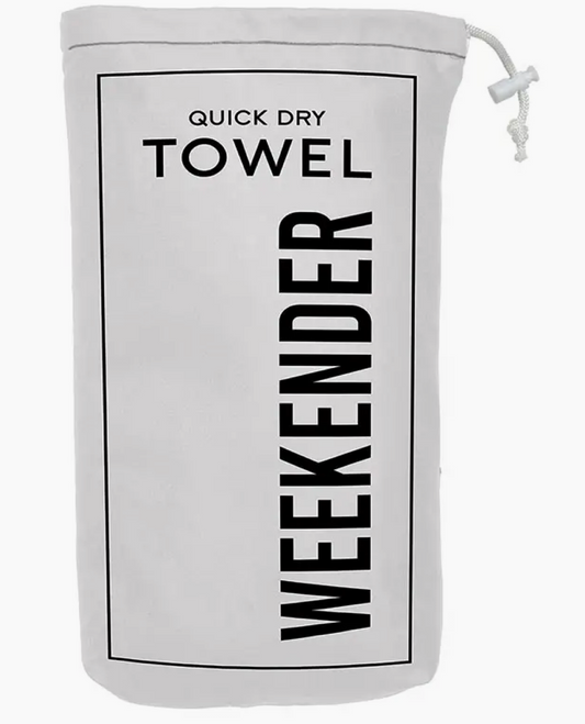 WEEKENDER - Quick Dry Beach Towel