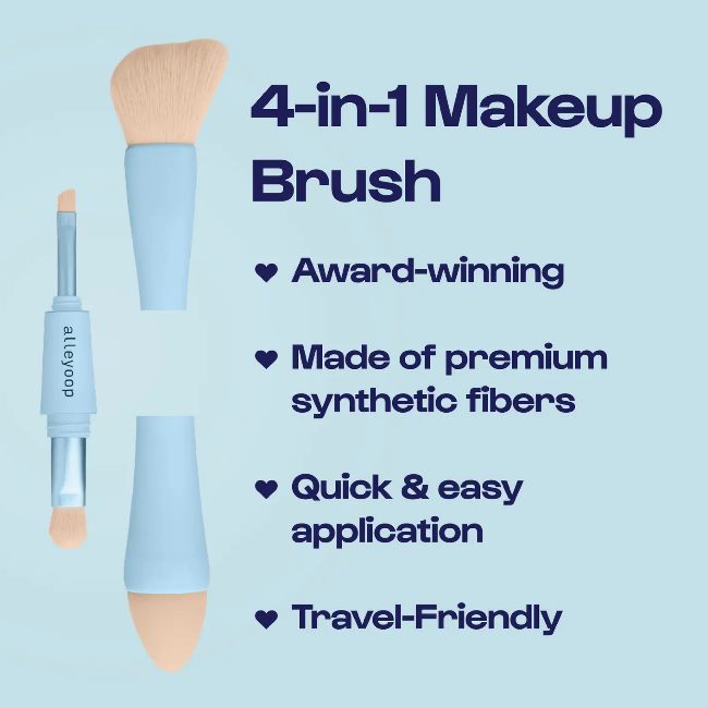 Multi-Tasker - 4-in-1 Makeup Brushes