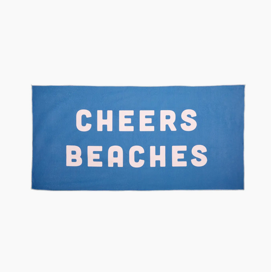 Cheers Beaches Bachelorette Beach Towel