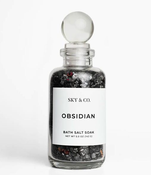 Obsidian Bath Salt Soak