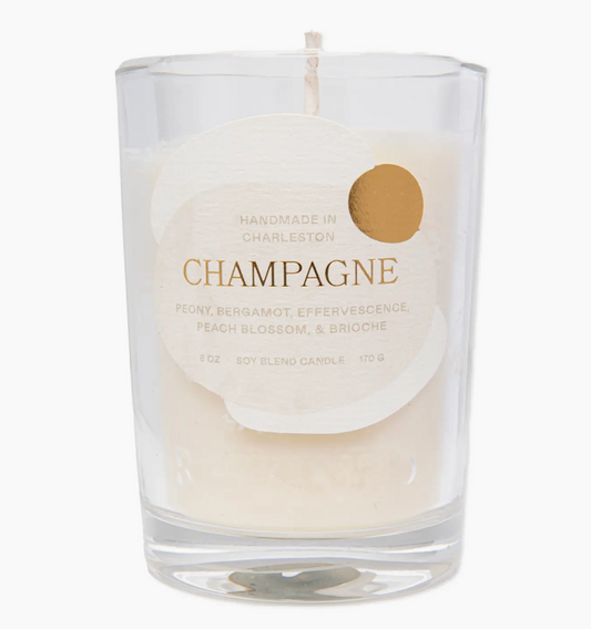 Rewined Champagne Candle