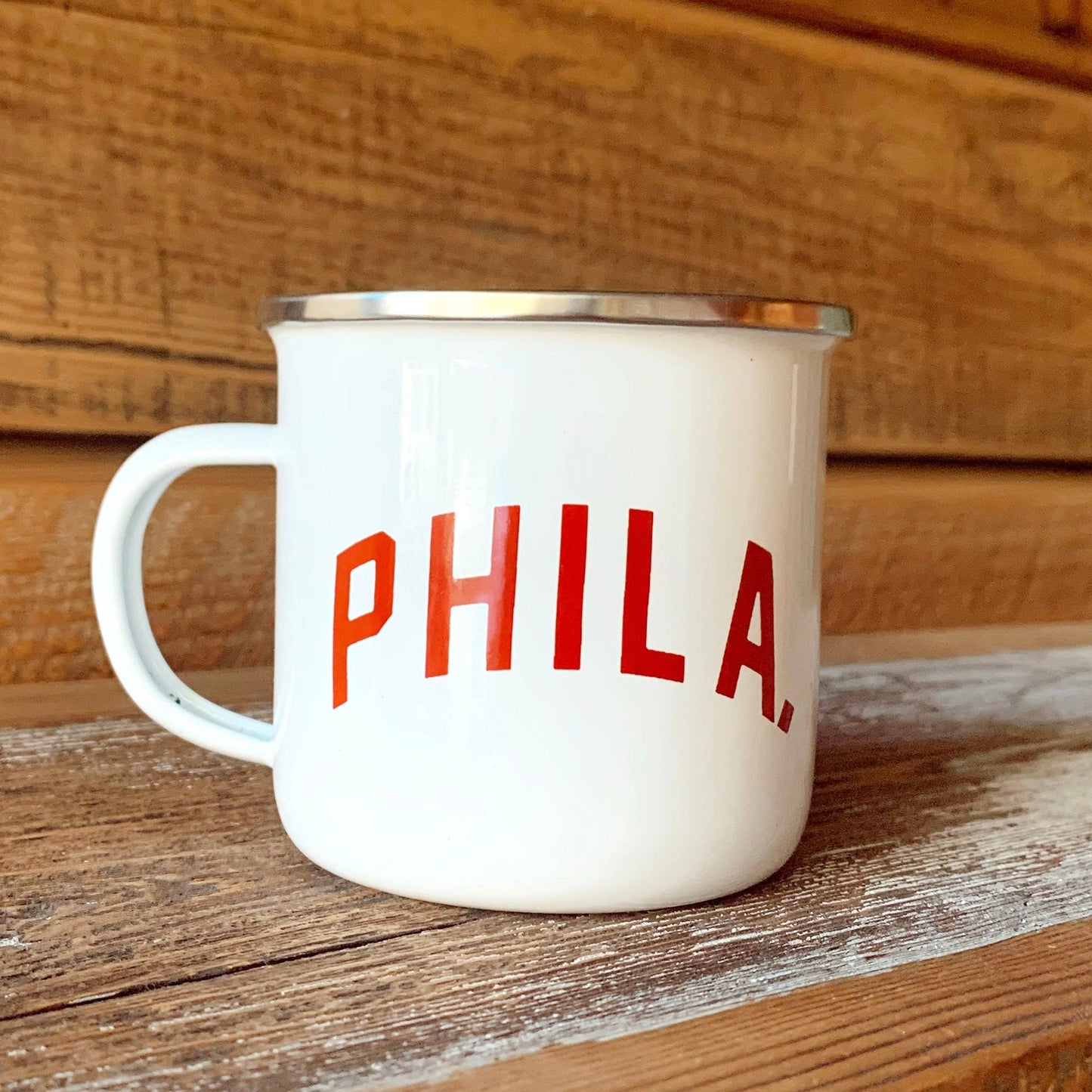 Philadelphia "Phila." Enamel Mug